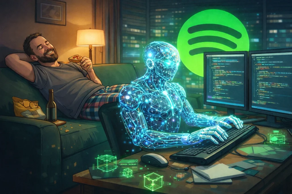 Spotify: наші найкращі програмісти «не написали жодного рядка коду» з грудня