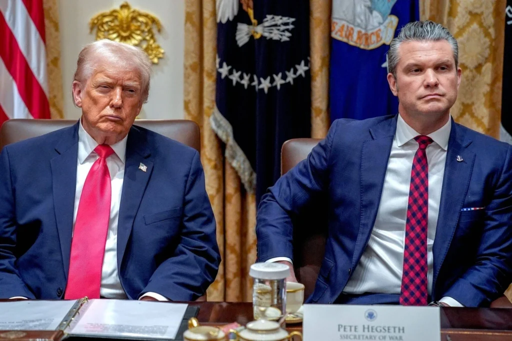 Дональд Трамп і Піт Гегсет