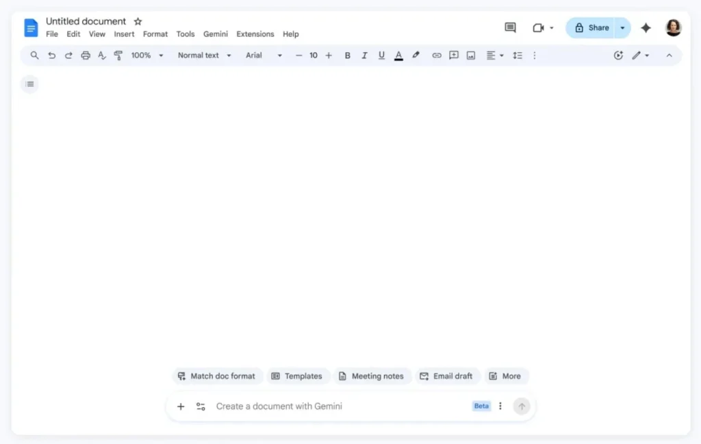 Gemini в Google Docs тепер самостійно пише тексти