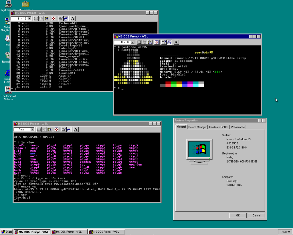 Неможливе стало реальністю: новий Linux тепер можна запускати на старому ПК з Windows 95