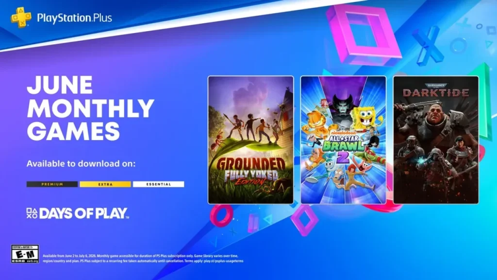 Червнева добірка ігор для передплатників PS Plus (Фото: PlayStation Blog)