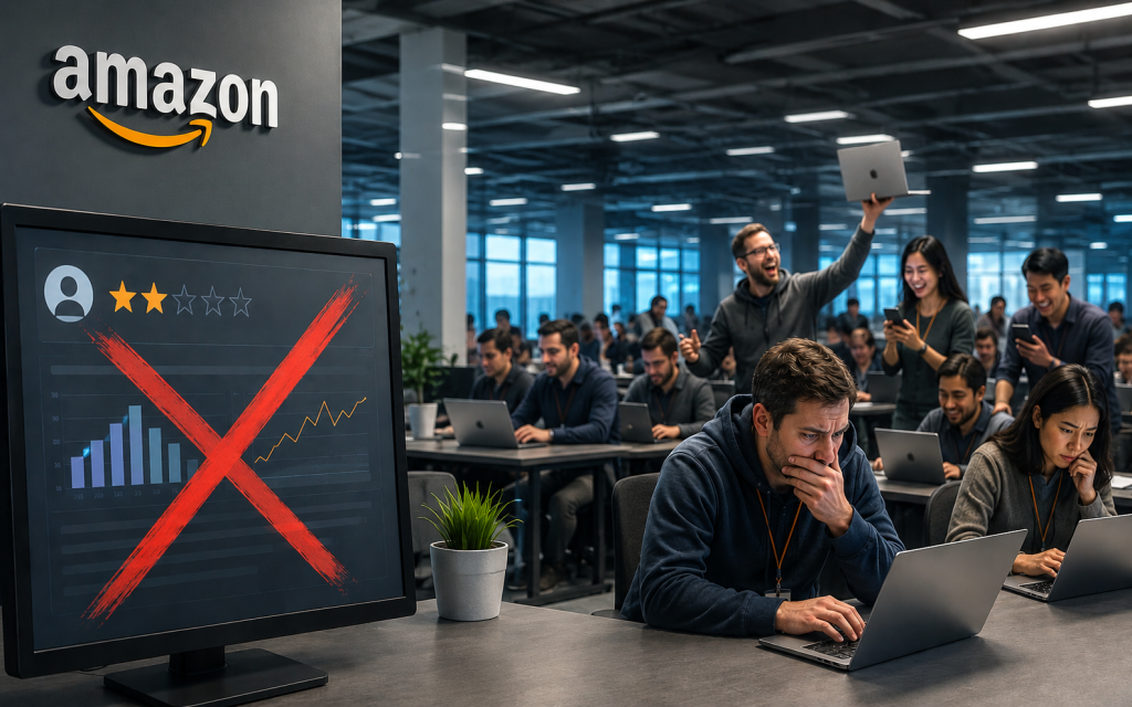 Amazon закрила рейтинг ШІ-активності: співробітники накручували його безглуздими завданнями