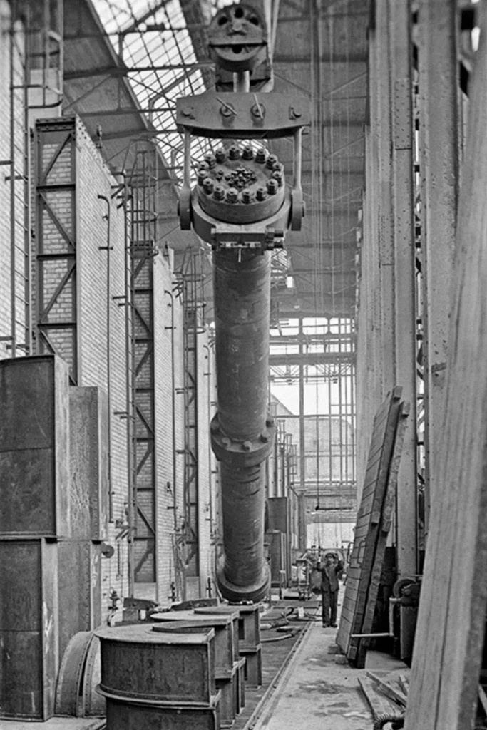Перший реактор на заводі в Оппау в 1913 році (Фото: BASF)