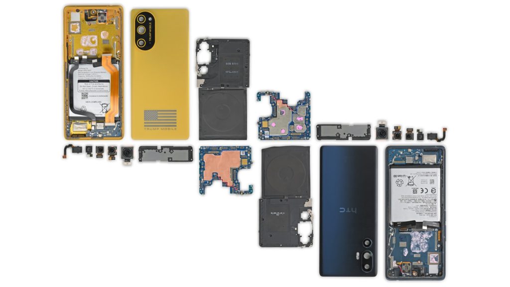 Trump Phone виявився китайським HTC U24 Pro, пофарбованим у золотий колір