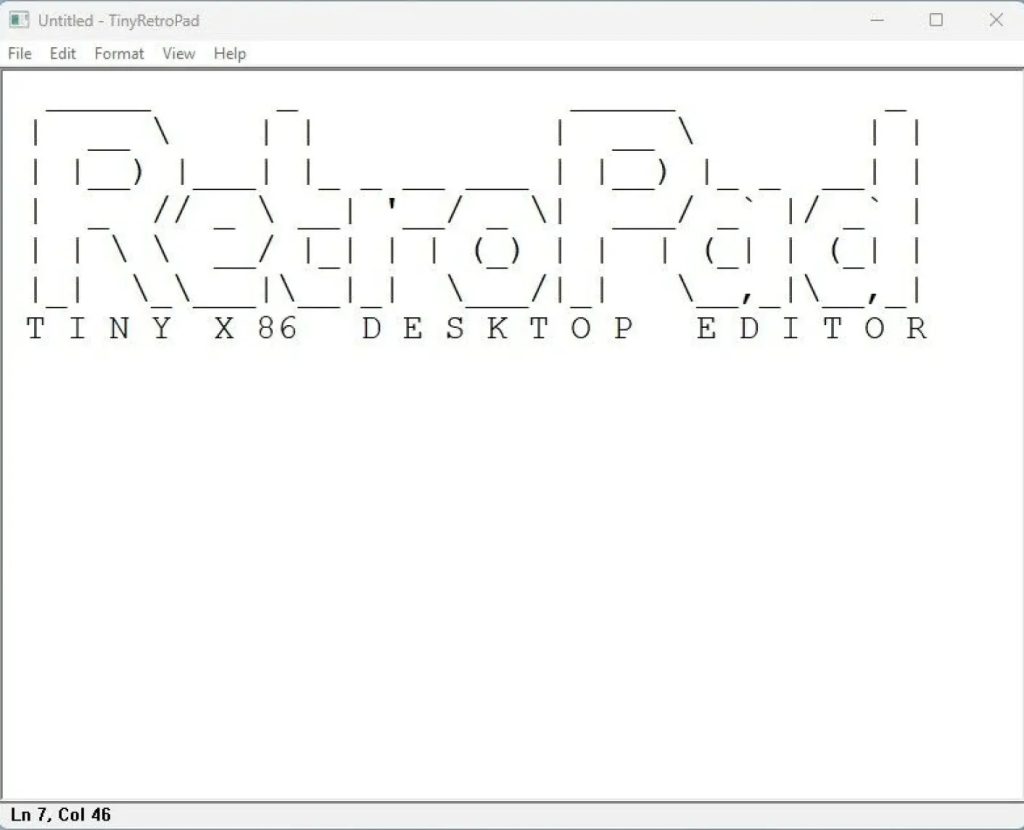 Колишній розробник Microsoft стиснув Notepad до 2,7 кілобайт