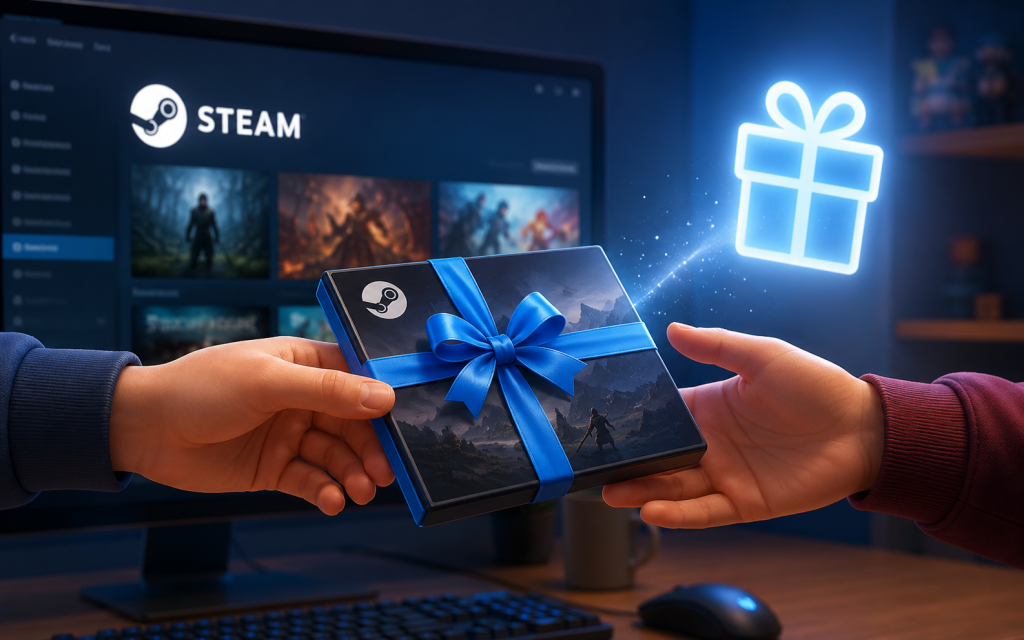 Steam дозволив дарувати ігри без реєстрації та по e-mail