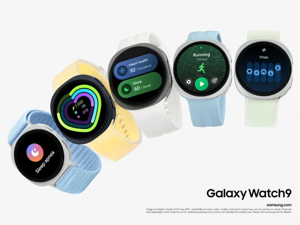 Galaxy Watch9 пропонують щоденний моніторинг здоров’я (Фото: Samsung)