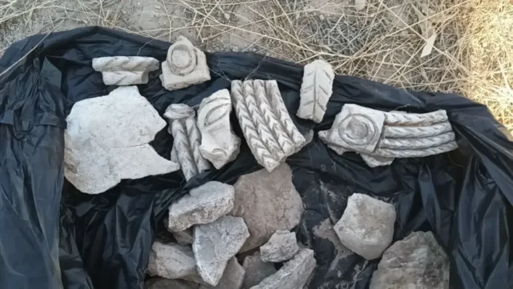 Артефакти, знайдені на місці розкопок (Фото: Agency for Cultural Heritage of Uzbekistan)
