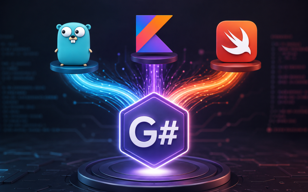Нова мова програмування G# для .NET запозичує риси Go, Kotlin і Swift